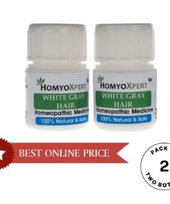 HomyoXpert White Gray Hair Homeopathic Medicine For One Month